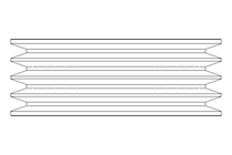 POLEA PARA CORREA TRAPEZOIDAL