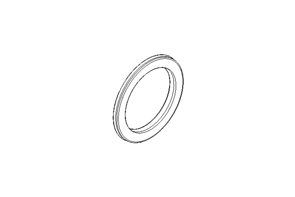 Grooved ring Z8 27x35x3.25 FPM