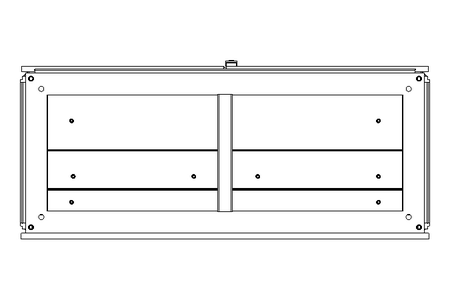 Armoire électrique 800x1800x400mm