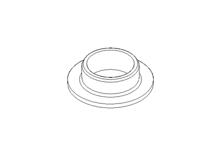 Plain bearing bush GFM 10x12x18x5x1