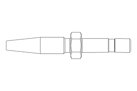 HOSE CONNECTOR SHORT 1.4305