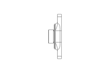 Flange bearing PCFT 25x124x36