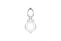 Buttterfly valve DN150 PN10 AA 14-850