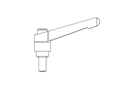 Klemmhebel M8x16