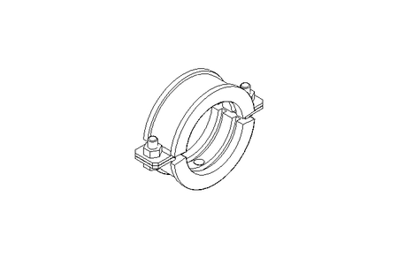 PIPE CLAMP M8, 1 1/2"