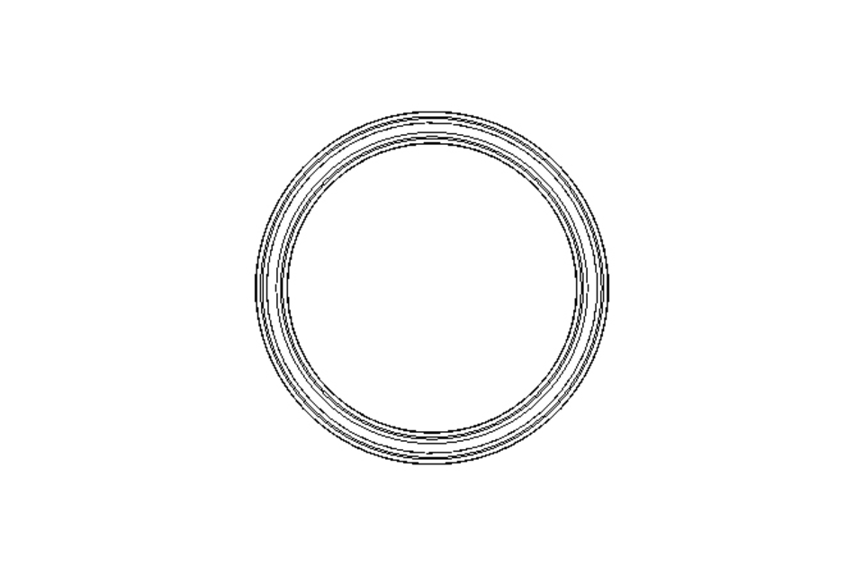 Grooved ring Z5 33x40x12 NBR