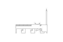 Sammelschienenadapter 25 A