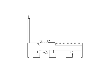 Adaptador de barra coletora 25 A