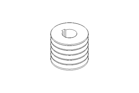 POLEA PARA CORREA TRAPEZOIDAL