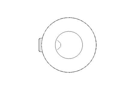 调节环 A 10x20x10 1.4305 DIN705