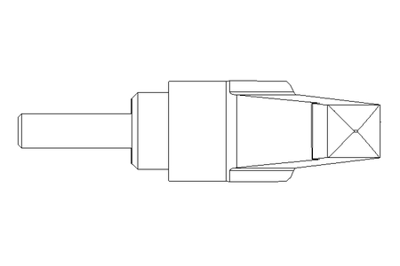 Klemmhebel M6x20 1.4305