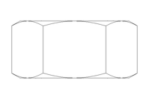 Porca sextavada M10 A2 DIN934