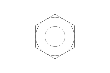 Tuerca hexagonal M8 A2 DIN985