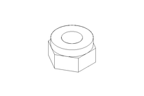 Tuerca hexagonal M6 A2 DIN985