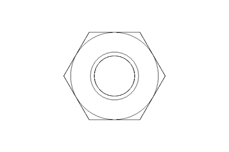 Écrou hexagonal M4 A2 DIN934