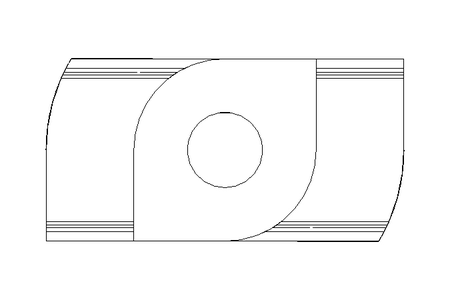 Ecrou marteau T M5 / 10 St-Zn