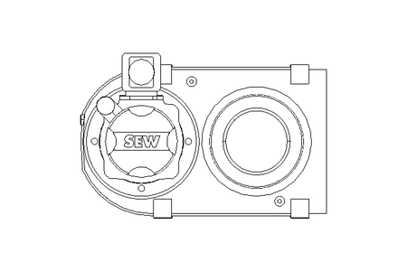 Gear servo motor