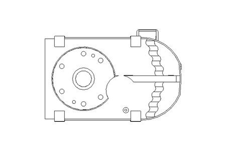 Moto-réducteur plat