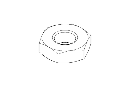 Hexagon nut M4 A2 DIN439