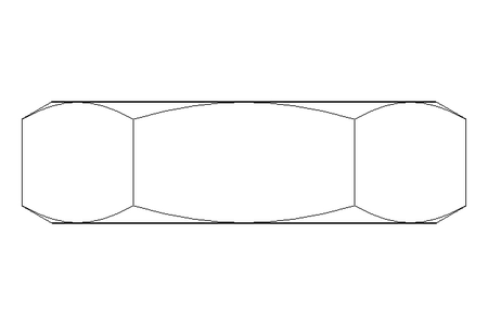 Hexagon nut M4 A2 DIN439