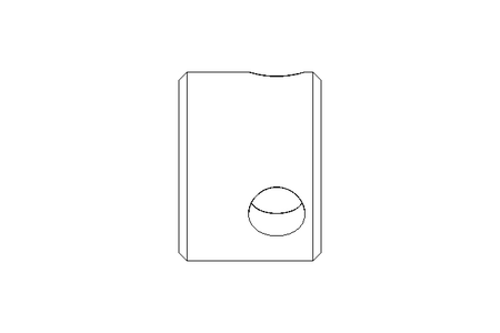 螺纹套管 M8x9 A2