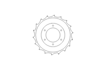 DRIVE SPROCKET  WLF1710TAB K