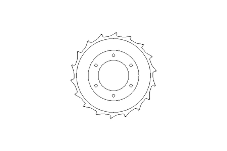 DRIVE SPROCKET  WLF1710TAB K