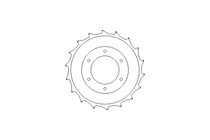 DRIVE SPROCKET  WLF1710TAB K