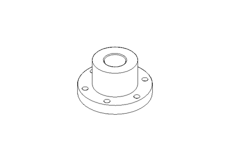 Porca flangeada TR30x6 Rg7