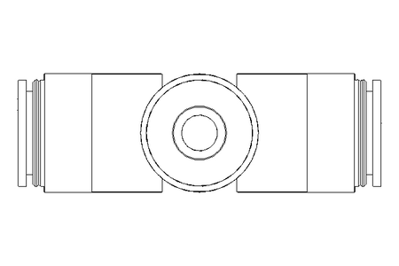 Plug-in T-connector