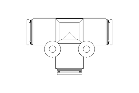 Plug-in T-connector