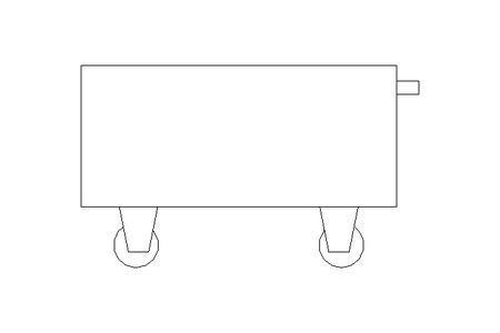 CARRO PARA CACOS DE VIDRO PVC 0,225 m3