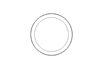 Flat sealing ring DN40 PTFE