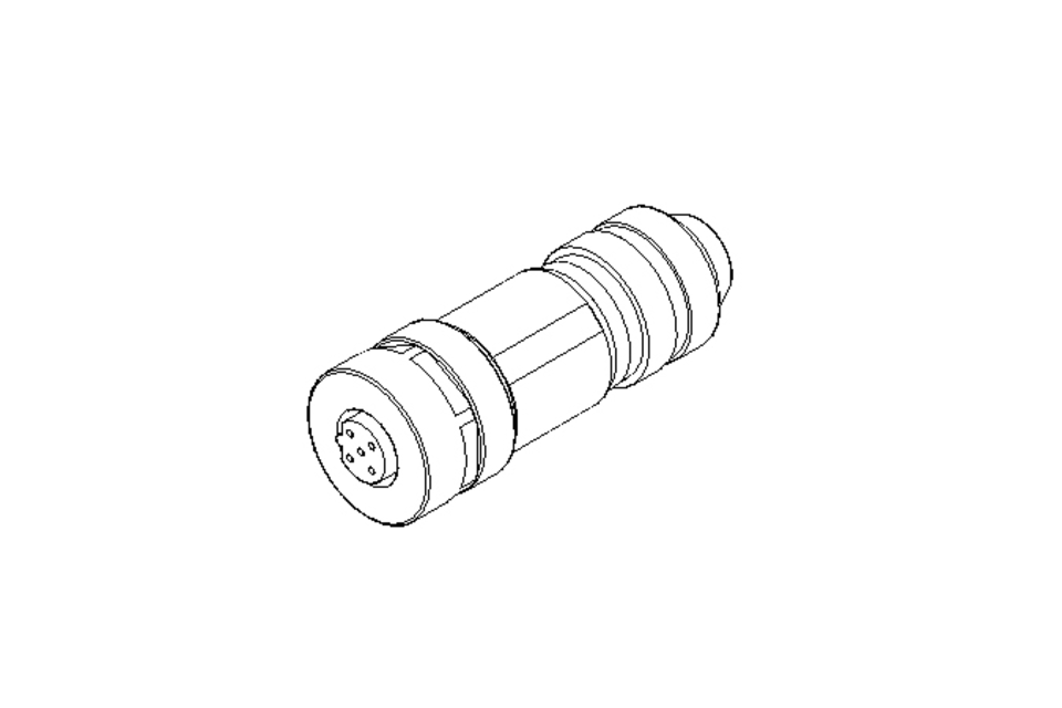 Circular connector M12 female