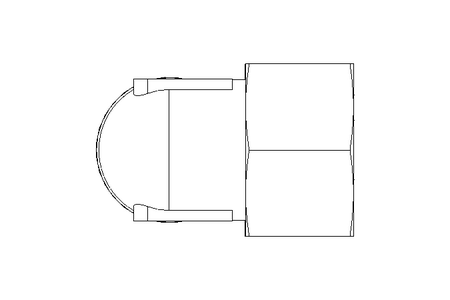 Raccord à vis coudé L 35/35 St