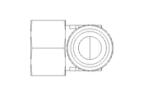 Угловое резьбовое соединение L 35/35 St