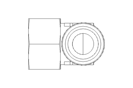 Raccord à vis coudé L 35/35 St