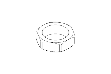 LOCK NUT  G 3/4" PVDF