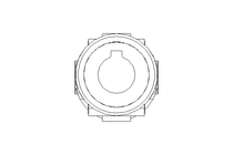 Universal joint shaft D=32 L1=410 L2=470