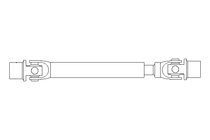 Cardan D=32 L1=410 L2=470