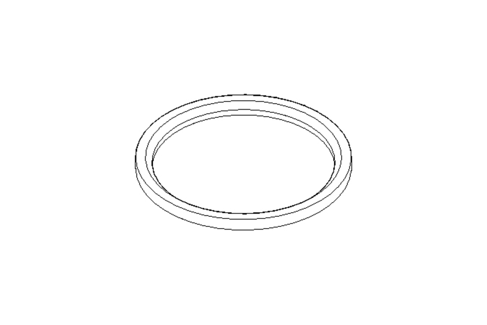 Sealing ring 56.5x66.5x4 NBR