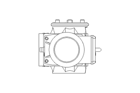 Worm gear motor 0.06kW 1.5 1/min