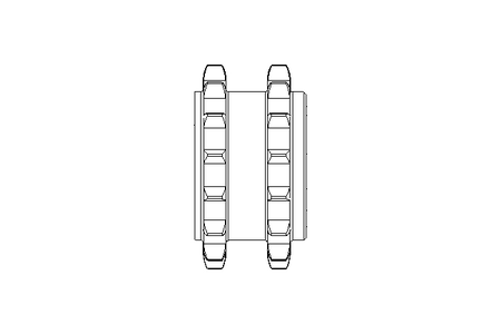 Duplex-Kettenrad 5/8"x3/8" Z15