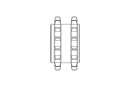 Duplex-Kettenrad 5/8"x3/8" Z15