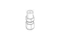 Pipe screw connector 4 R1/8"
