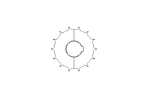 CHAIN WHEEL/SPROCKET