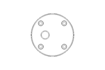 Medidor roda oval 0,15L/H-3L/H