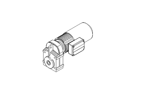 Getriebemotor 0,37kW 47 1/min