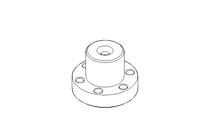 Porca roscada TR12x3 PA