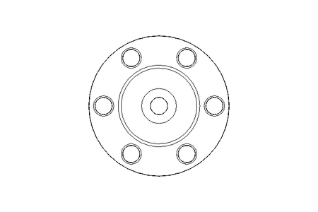 Tuerca con rosca TR12x3 PA